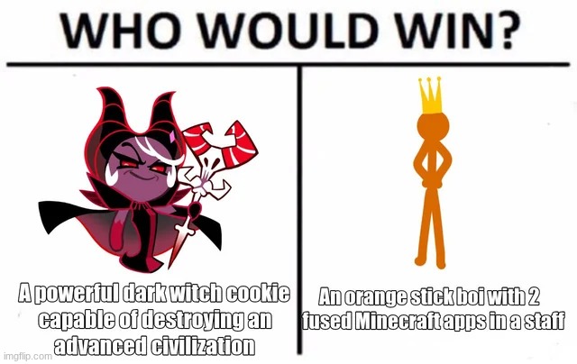 rooting for king orange | image tagged in idk what to put here,there is a pipe bomb in your mailbox | made w/ Imgflip meme maker