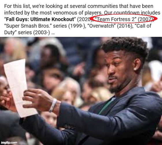 correct me if i'm wrong, but aren't tf2 players chill? | image tagged in what | made w/ Imgflip meme maker