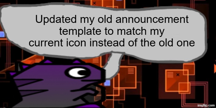 how unnecessary of me to announce this but lowk I don't give a shit | Updated my old announcement template to match my current icon instead of the old one | image tagged in updated severiteez_ announcement template | made w/ Imgflip meme maker
