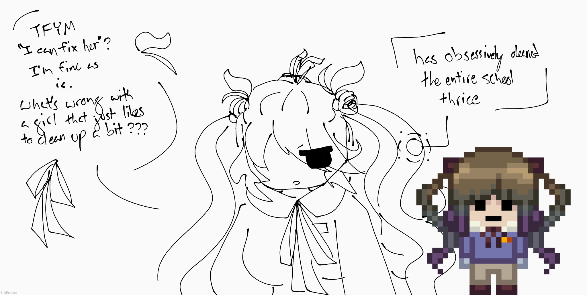 Kasane has been redesigned, she no longer looks like Teto | image tagged in e | made w/ Imgflip meme maker