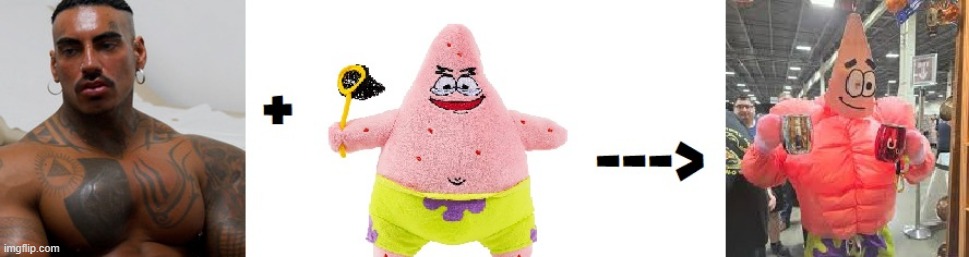 EROS LUXOR AND PATRICK STAR FUSION | made w/ Imgflip meme maker