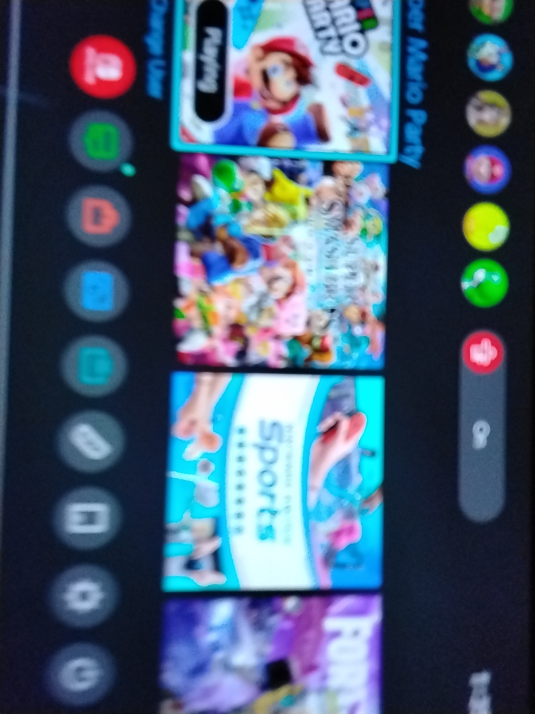 Nintendo Switch Menu V2 Blank Meme Template