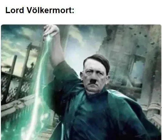 LORD Voldemort but in the 1940s Blank Meme Template