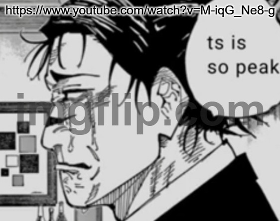 kira yoshikage sings iris out | https://www.youtube.com/watch?v=M-iqG_Ne8-g | image tagged in ts is so peak | made w/ Imgflip meme maker