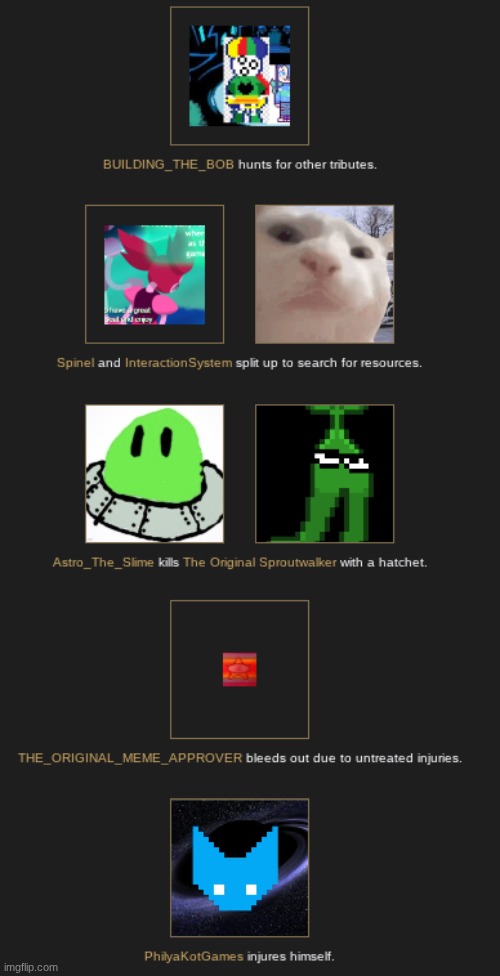 Hunger Games 4: BETRAYAL OF THE TWINSIES | made w/ Imgflip meme maker