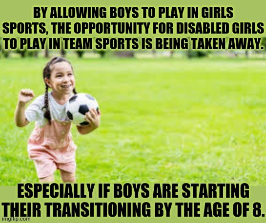 I Do Hope The Supreme Court Will Take This Into Consideration In The Little v. Hecox Case | image tagged in memes,disabled,girls,no,team,sports | made w/ Imgflip meme maker