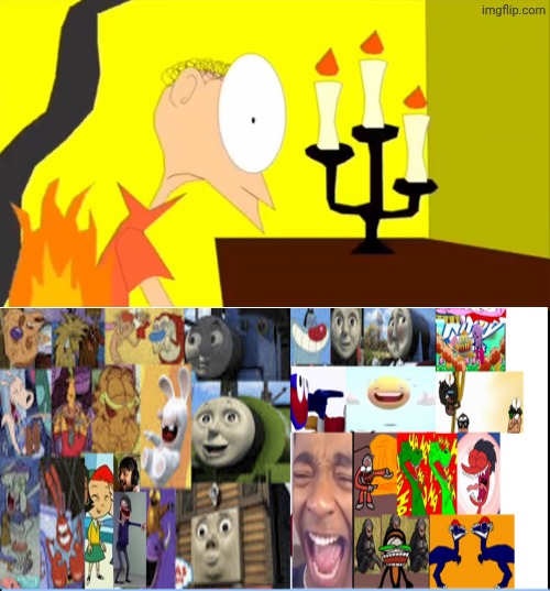 Everyone Laughs at Matthew's clothes on fire?!? | image tagged in who laughs at matthew's clothes on fire,deviantart,funny | made w/ Imgflip meme maker