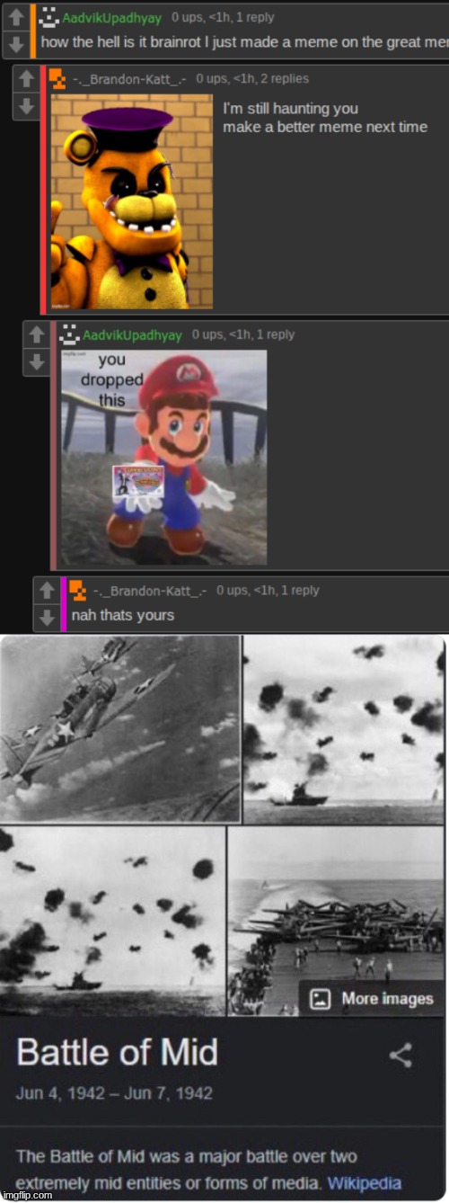 image tagged in battle of mid | made w/ Imgflip meme maker