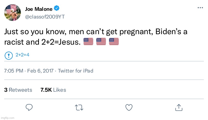 The first two facts are true | image tagged in biology,memes,1776,culture war,twitter | made w/ Imgflip meme maker