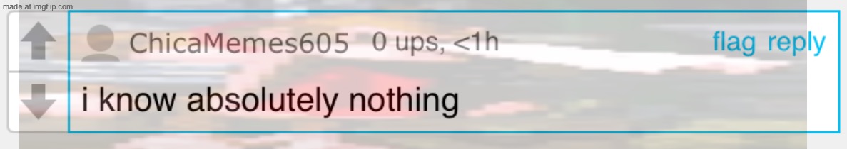 made w/ Imgflip meme maker