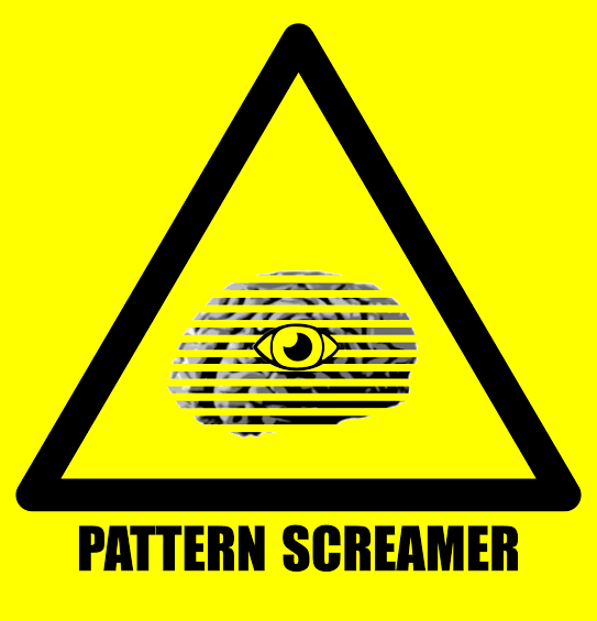 Pattern screamer Blank Meme Template