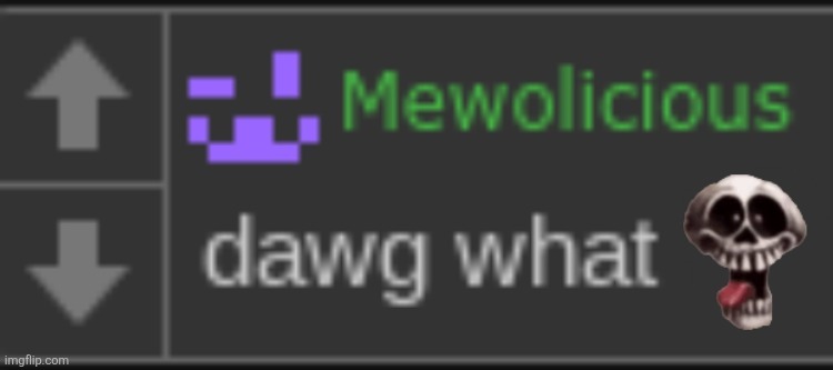 dawg what | image tagged in mewo dawg what | made w/ Imgflip meme maker