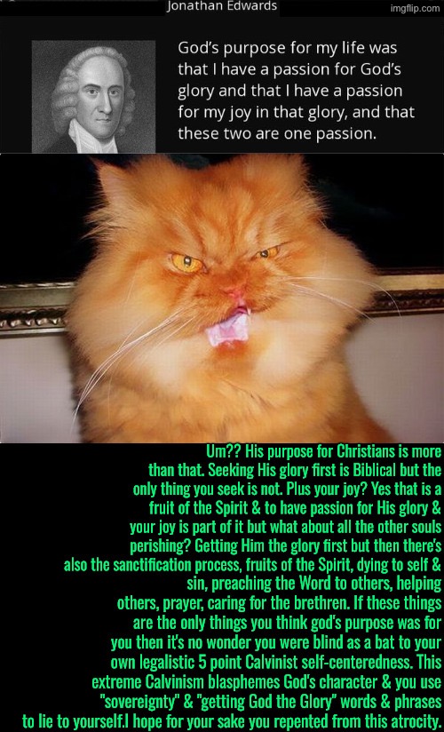 Jonathan Edwards was a Pharisee | image tagged in calvinism,calvinist memes,pharisees,jonathon edwards,anti calvinism,reformed theology | made w/ Imgflip meme maker