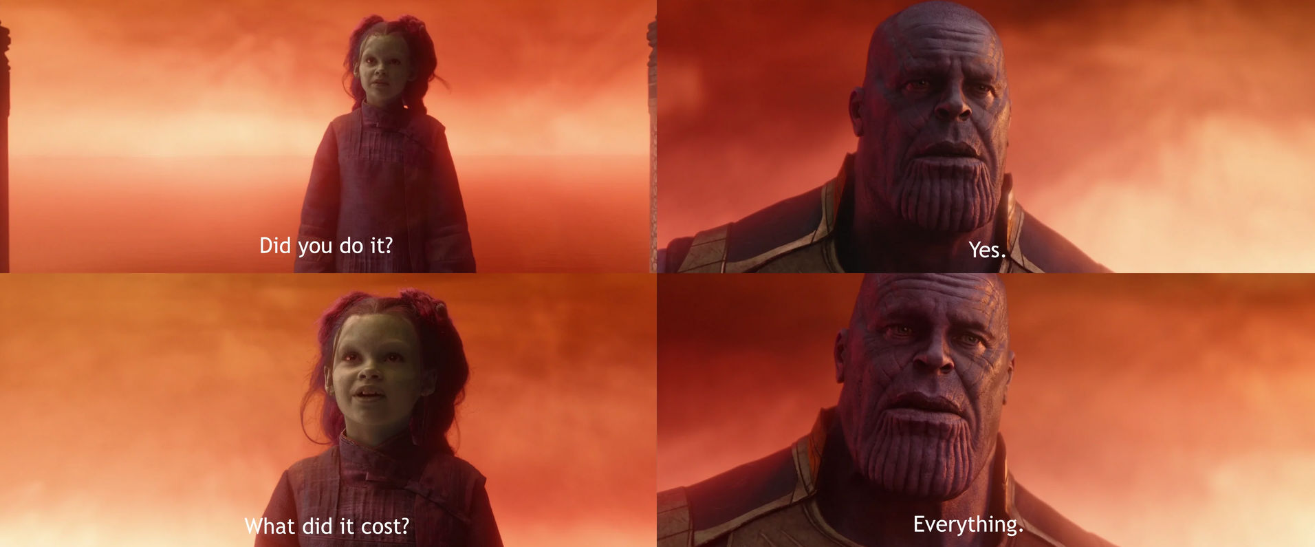 thanos Blank Meme Template