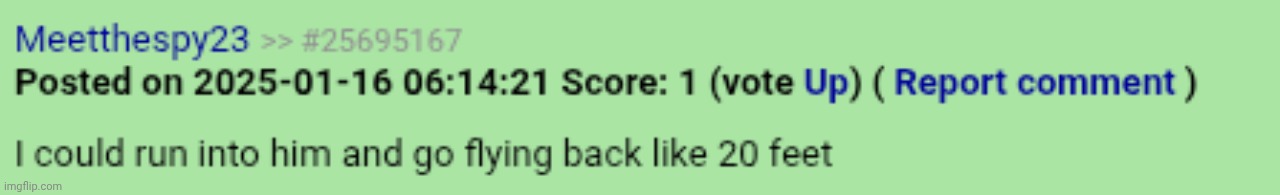 The punchline is thighs | made w/ Imgflip meme maker