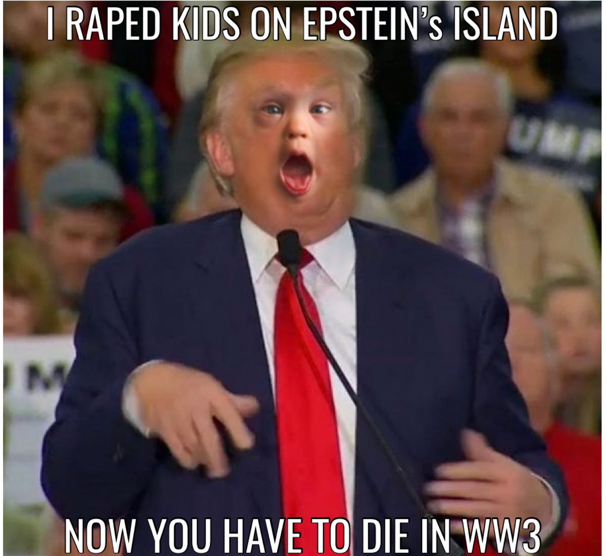 Pedo Donald Blank Meme Template