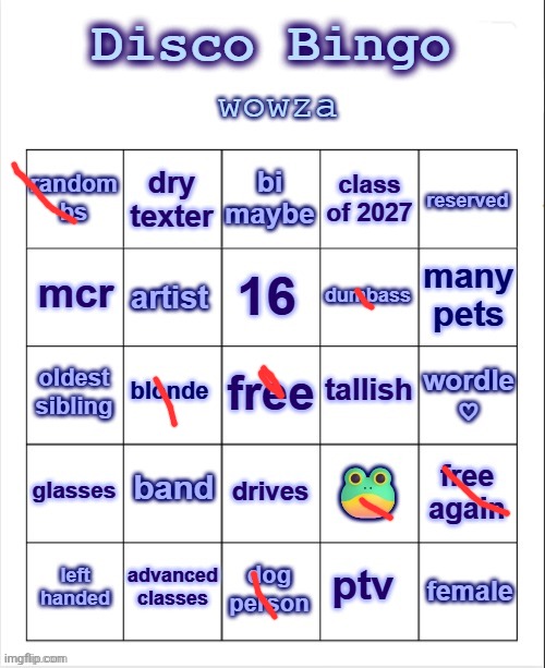 Disco bingo but uhhh something | image tagged in disco bingo but uhhh something | made w/ Imgflip meme maker