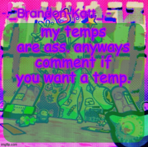 rat's femt temp | my temps are ass. anyways comment if you want a temp. | image tagged in rat's femt temp | made w/ Imgflip meme maker