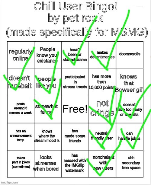 I agree | image tagged in chill bingo by your local petrock | made w/ Imgflip meme maker