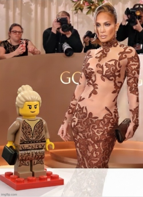 If You Had My LEGO | image tagged in getty images,monica schipper,jlo,jennifer lopez,lego art,brian einersen | made w/ Imgflip meme maker