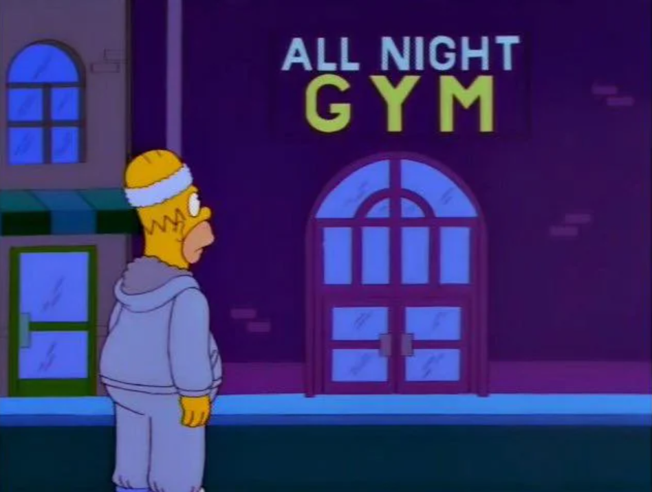 What's a gym Blank Meme Template