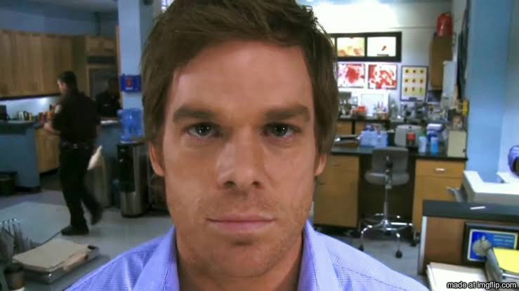 image tagged in dexter morgan face | made w/ Imgflip meme maker