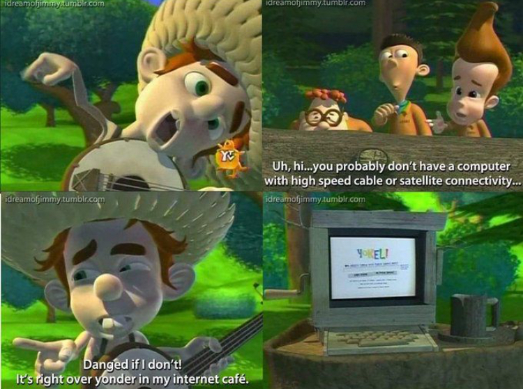 Neutron Yokel Computer Blank Meme Template