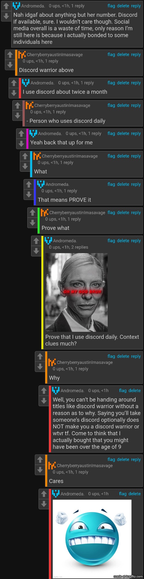 the conversation ever | made w/ Imgflip meme maker