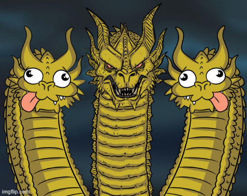 Giddorah Blank Meme Template