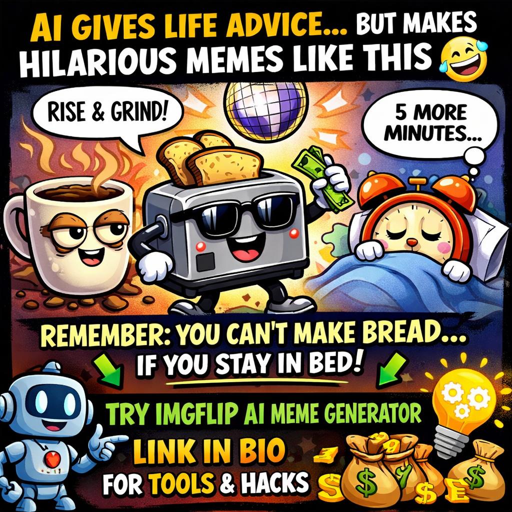 AI gives life advice Blank Meme Template