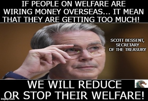 politics | SCOTT BESSENT, SECRETARY OF THE TREASURY | image tagged in political meme | made w/ Imgflip meme maker