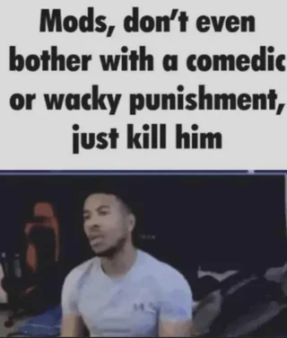 just kill him Blank Meme Template