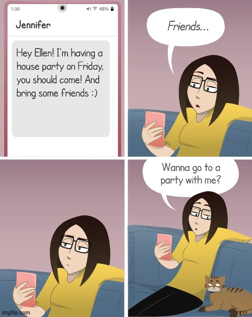 image tagged in house,party,house party,friend,cat | made w/ Imgflip meme maker