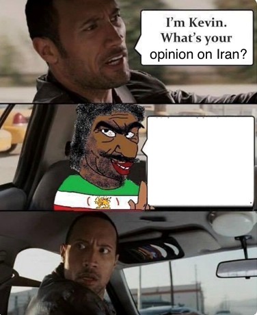 Kevin Iran Meme Blank Meme Template