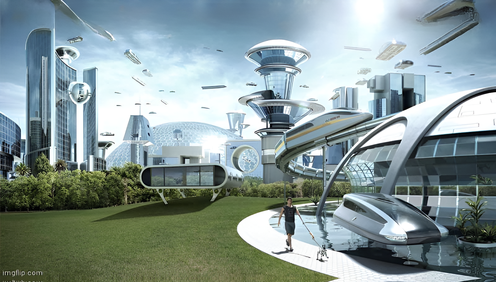 future world Blank Meme Template