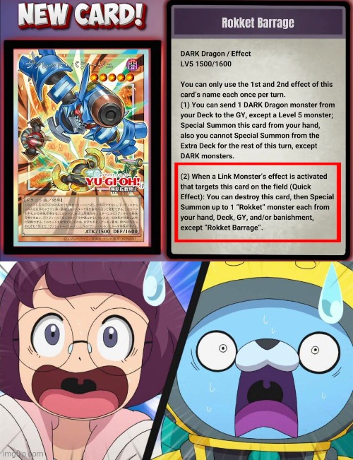 You can summon how many!? 1, 2, 3 or even 4 "Rokket" monsters!? Revolver, what the hell!? | image tagged in yugioh,wth | made w/ Imgflip meme maker