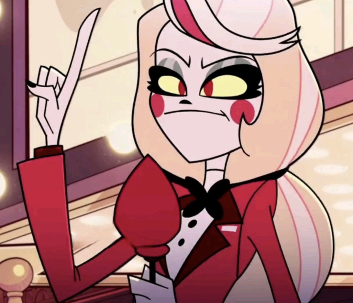 Charlie Morningstar em actually Blank Meme Template