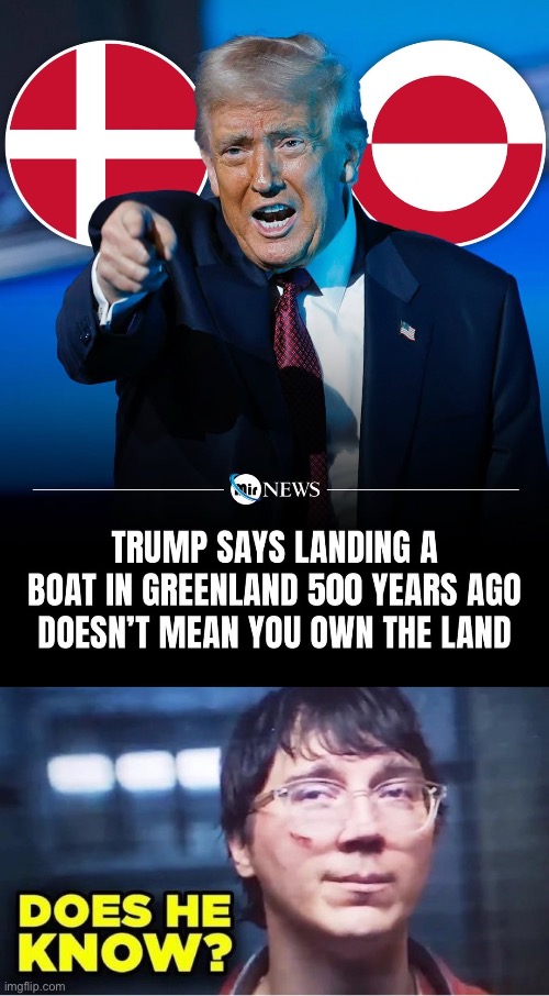 image tagged in does he know | made w/ Imgflip meme maker