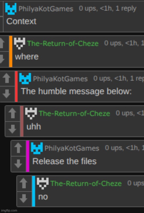 do I release the cheze files | made w/ Imgflip meme maker