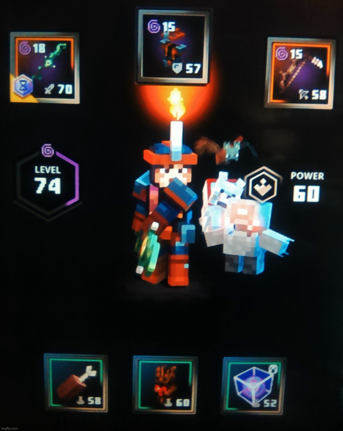 Playing Minecraft dungeons rn is my setup tuff | made w/ Imgflip meme maker