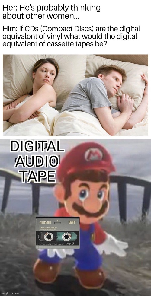 that makes sense | image tagged in mario introduces the dat | made w/ Imgflip meme maker
