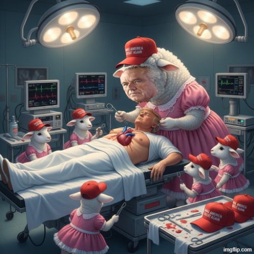 TRUST ME, I'M A ? | image tagged in trump,rfk jr,antivax,flat earth,maga,surgery | made w/ Imgflip meme maker