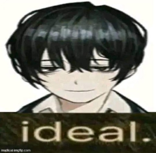 ideal | image tagged in ideal | made w/ Imgflip meme maker