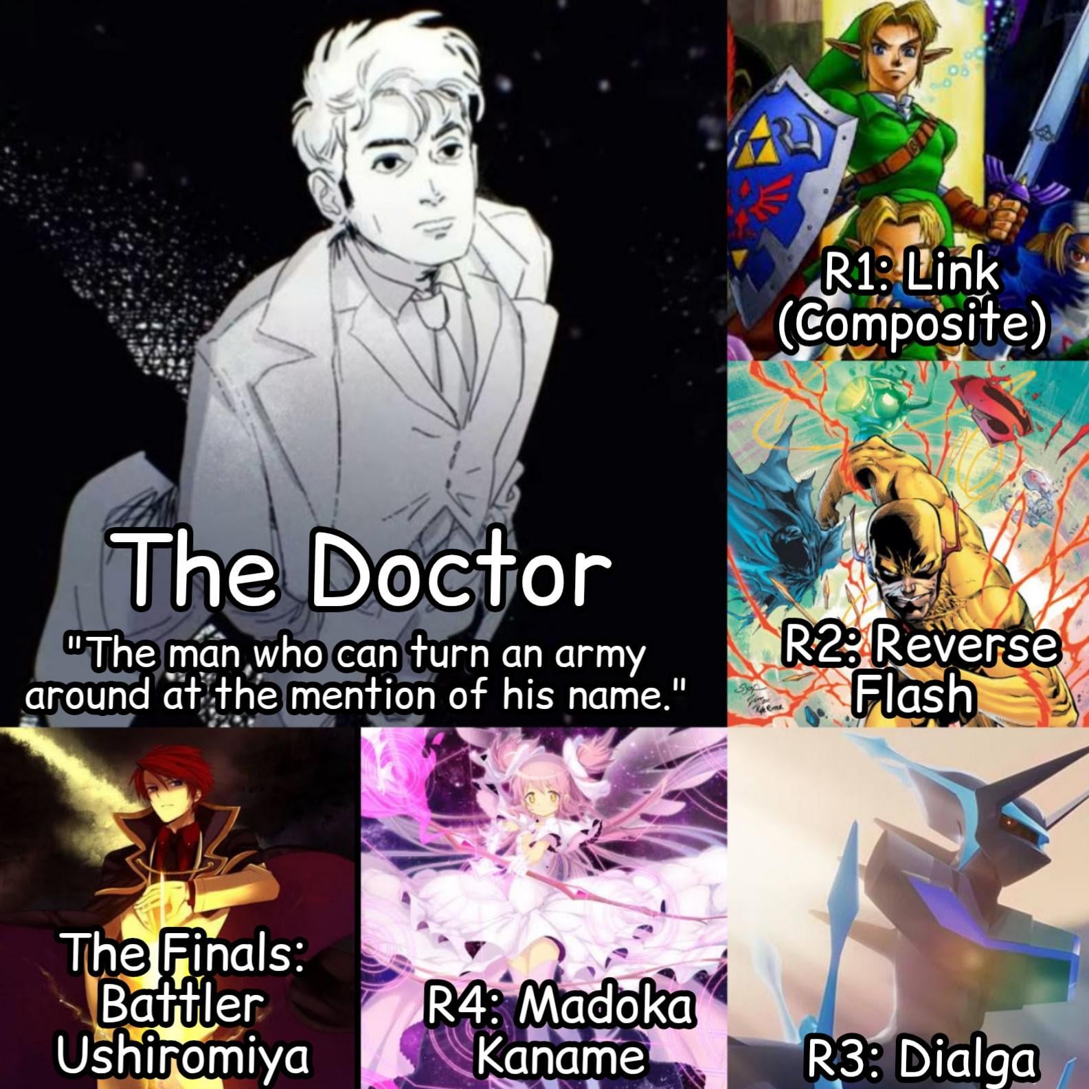 Battle Gaunlet Blank Meme Template