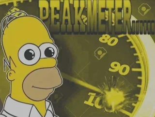 peak meter Blank Meme Template