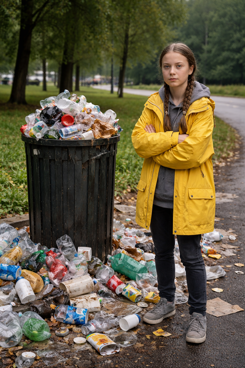Greta Blank Meme Template
