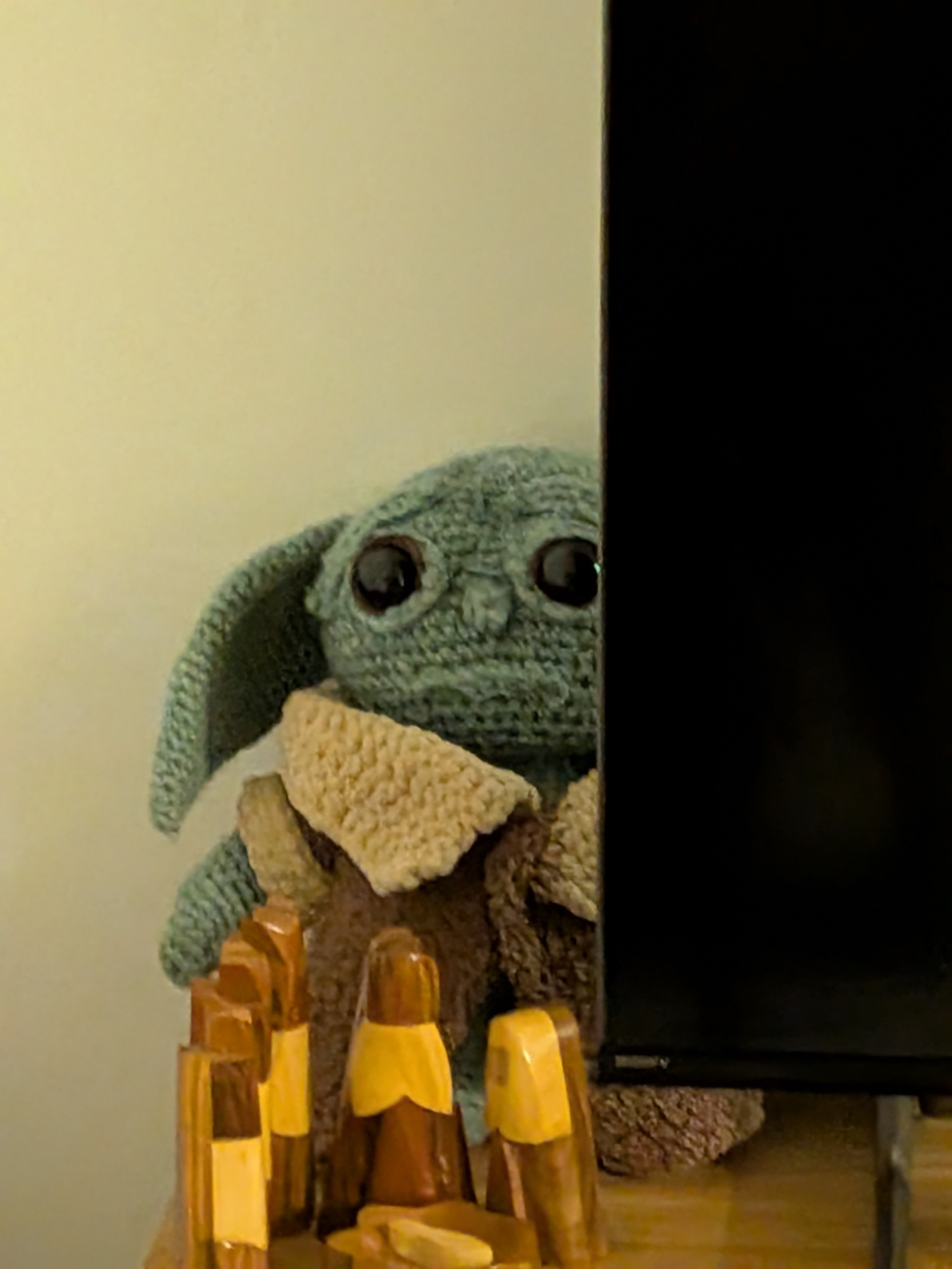 Anxious Yoda Blank Meme Template