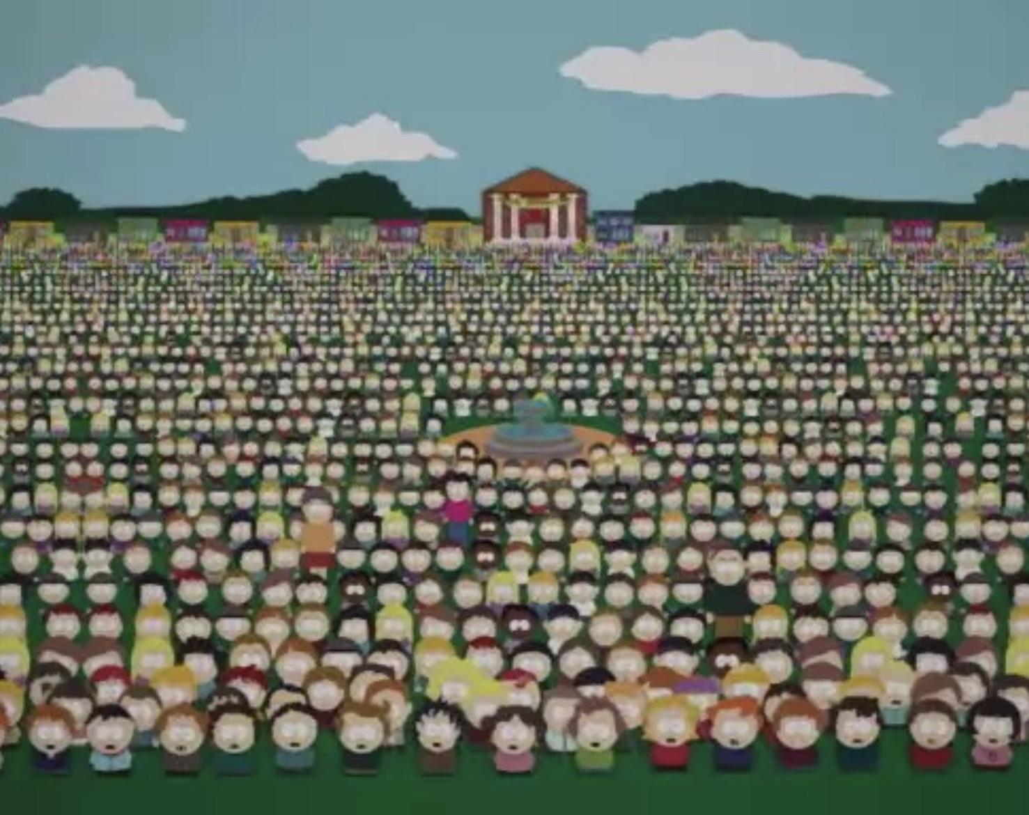 South Park Brown noise Blank Meme Template