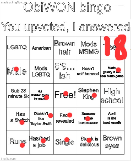 ObiWON bingo | image tagged in obiwon bingo | made w/ Imgflip meme maker