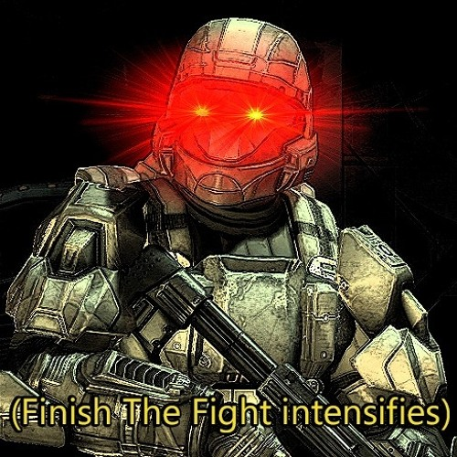 Finish the fight intensifies Blank Meme Template